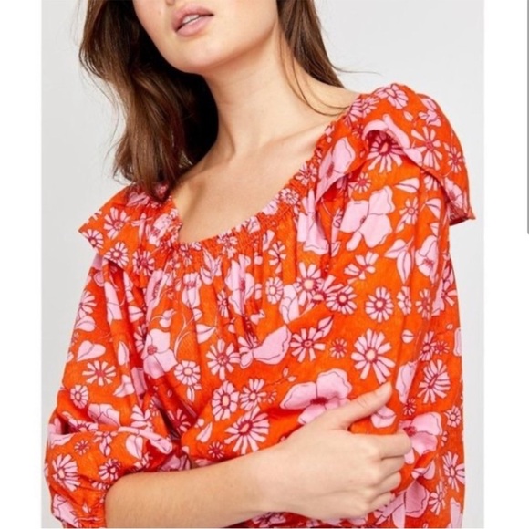 Free People Miss Daisy Blouse - Picture 6 of 9